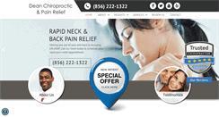 Desktop Screenshot of njbackpainrelief.com